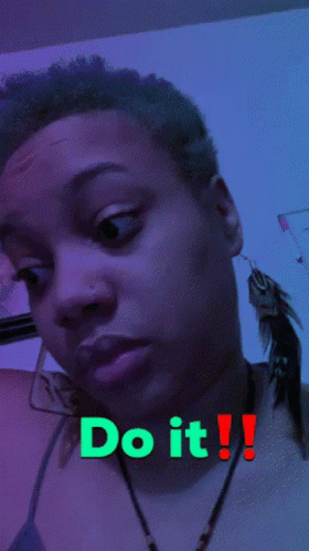 Just Do It Daring Woman GIF