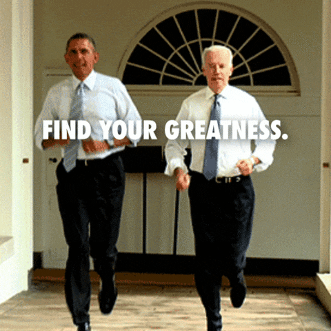 Just Do It Meme Biden And Barack Obama GIF