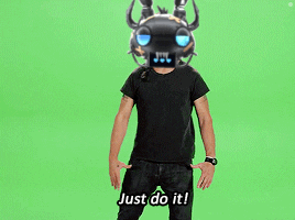 Just Do It Meme Hpprs Nft Helmet GIF