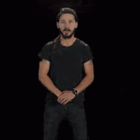 Just Do It Meme Shia Labeouf Fire Background GIF