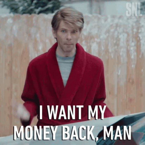 Just Give Me My Money Man I Want It Back GIF
