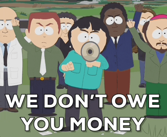 Just Give Me My Money You Owe Much GIF