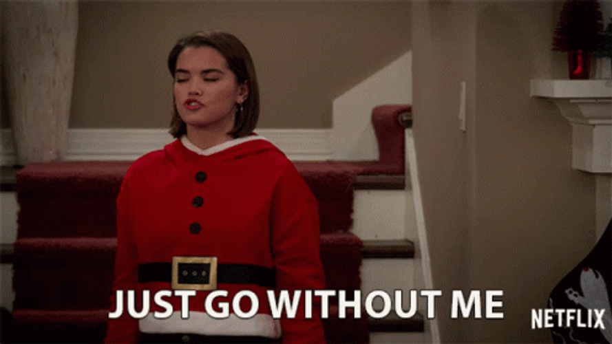 Just Go On Without Me Paris Berelc GIF