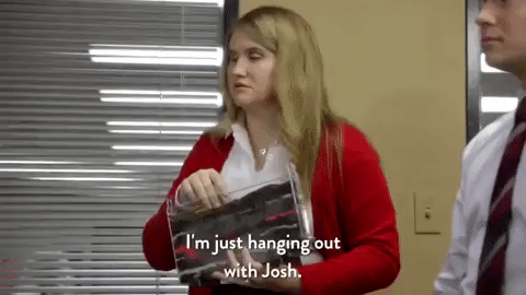 Just Hanging Around With Josh GIF