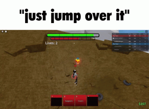 Just Jump Over It Video Game GIF