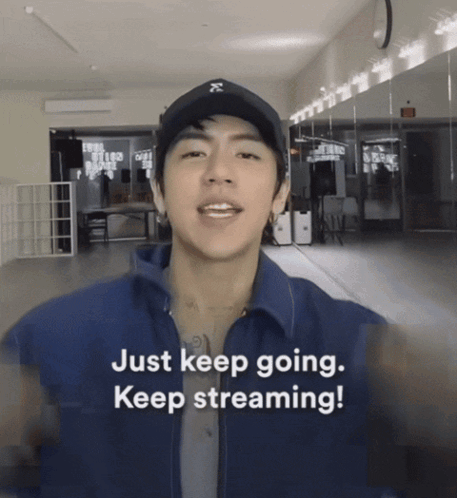 Just Keep Going Keep Streaming GIF