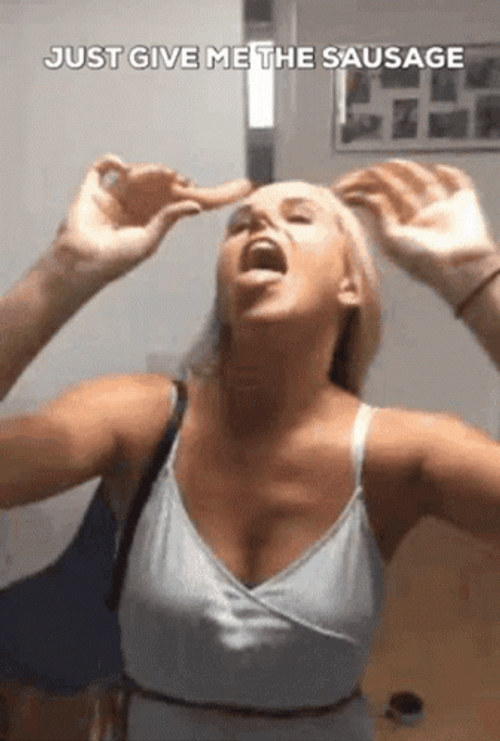 Just Me The Sausage Girl Sausage Party GIF