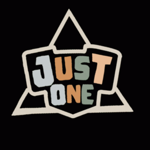 Just One Logo in Triangle