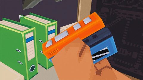 Just Say No Disk Player GIF