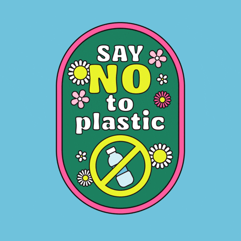 Just Say No To Plastic GIF