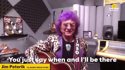 Just Say When And I'll Be There GIF