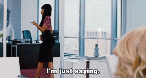 Nicki Minaj Walk Out Just Sayin GIF