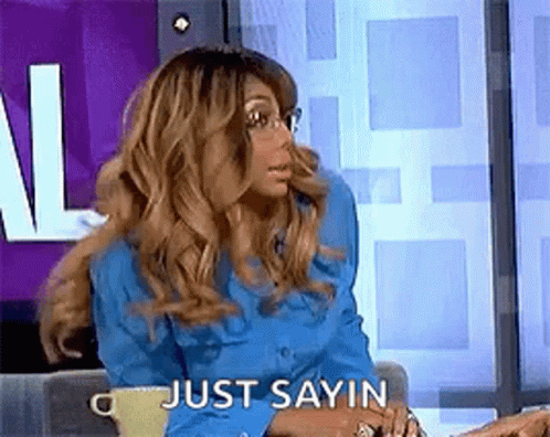 Tamar Braxton Interview Just Saying GIF
