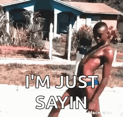 Just Saying 498 X 473 Gif GIF