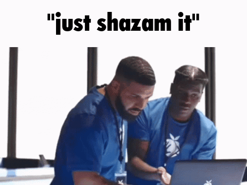 Just Shazam It GIF