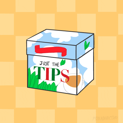 Just The Tip Cute Box GIF