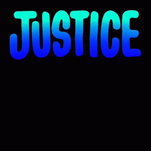 Justice for All Blue and Red Poster
