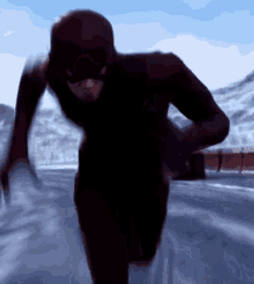 Justice League The Flash Running GIF