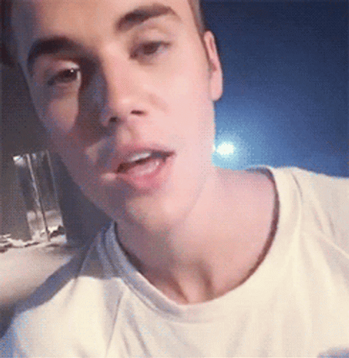 Justin Bieber Saying I Love You GIF