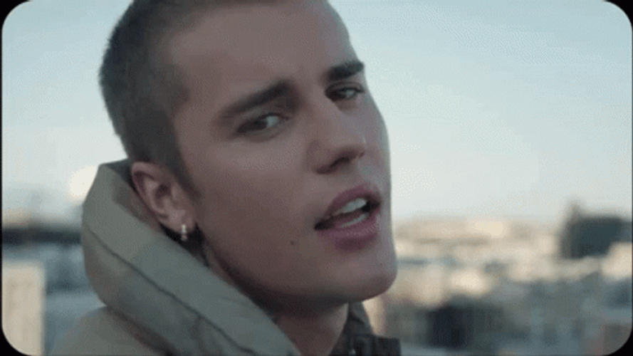 Justin Bieber Singing In The Rooftop GIF