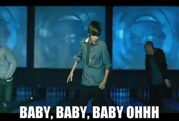 Justin Bieber Sings And Dances Baby Ohhh GIF