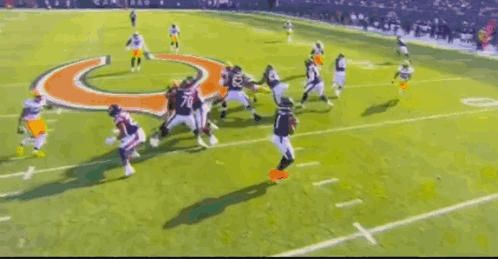 Justin Fields Evade And Run GIF