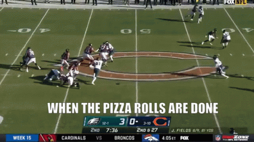 Justin Fields When The Pizza Rolls Are Done GIF