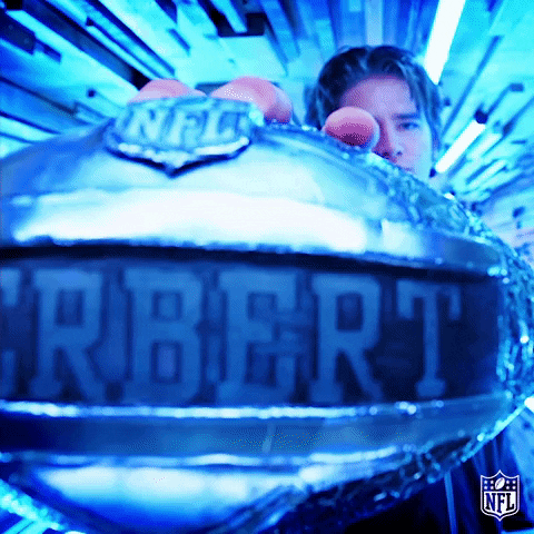 Justin Herbert Chargers Ball Drop GIF