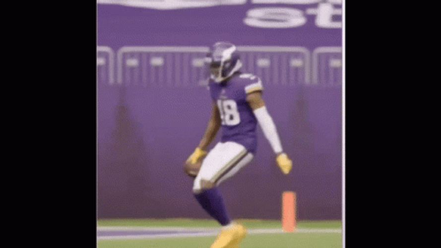 Justin Jefferson Griddy GIF