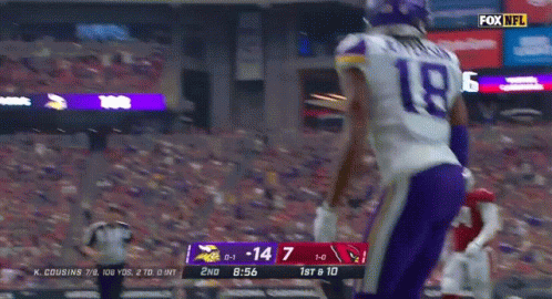 Justin Jefferson Griddy 498 X 270 Gif GIF