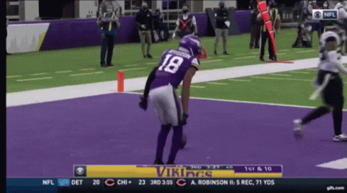Justin Jefferson Griddy 498 X 277 Gif GIF