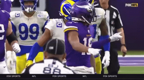 Justin Jefferson Griddy 498 X 277 Gif GIF