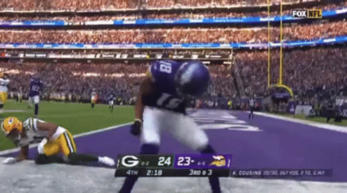 Justin Jefferson Griddy 498 X 277 Gif GIF