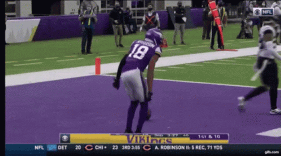 Justin Jefferson Griddy GIF