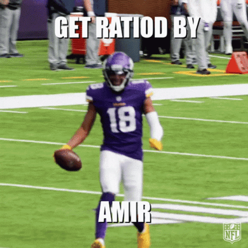 Justin Jefferson Griddy GIF