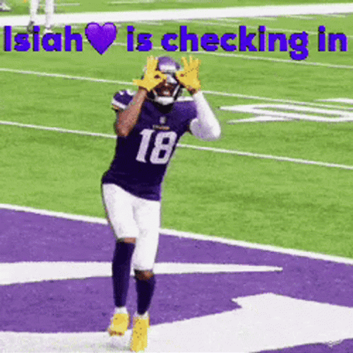 Justin Jefferson Griddy GIF