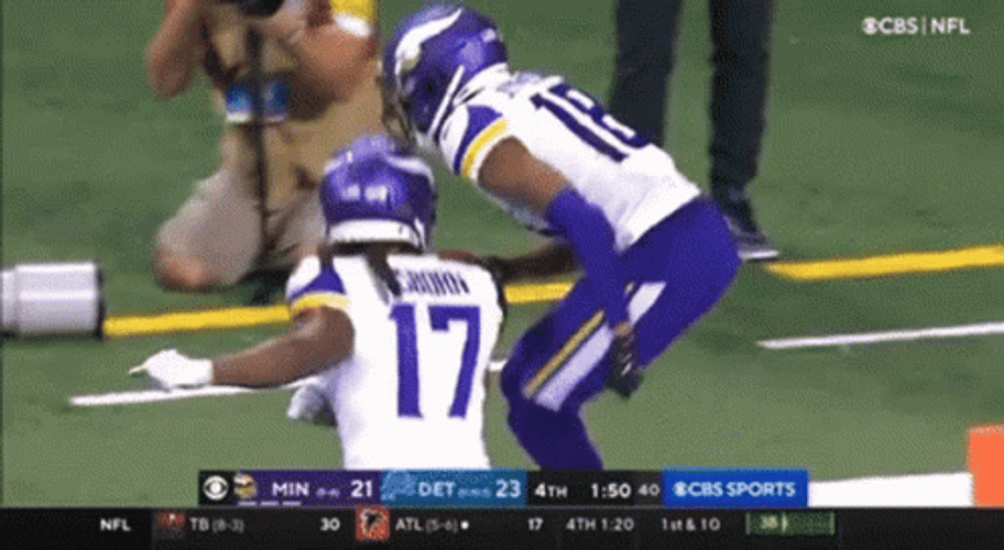Justin Jefferson Griddy GIF