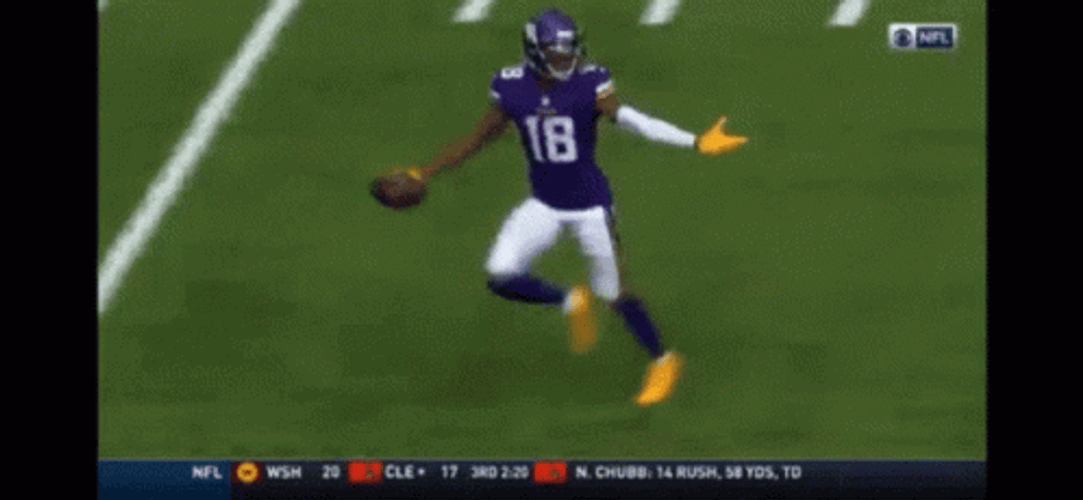 Justin Jefferson Griddy GIF