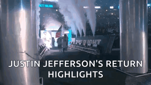 Justin Jefferson Return Highlights Stadium GIF