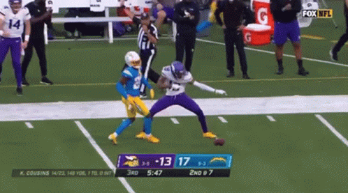 Justin Jefferson Vikings Disappointed GIF