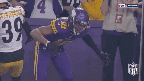 Justin Jefferson Vikings Happy GIF