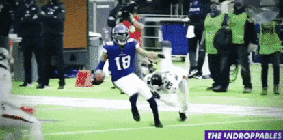 Justin Jefferson Vikings Iconic Moments GIF