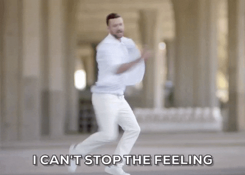 Justin Timberlake I Can't Stop The Feeling GIF