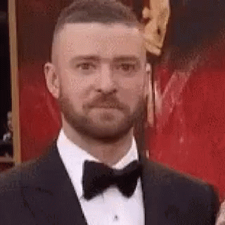Justin Timberlake In Bow Tie GIF