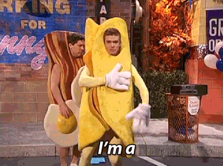 Justin Timberlake In Egg Wrap GIF