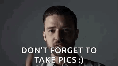 Justin Timberlake Snapping Picture Gesture GIF