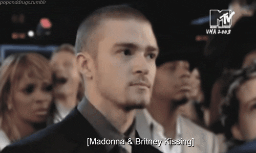 Justin Timberlake Staring Blanky GIF