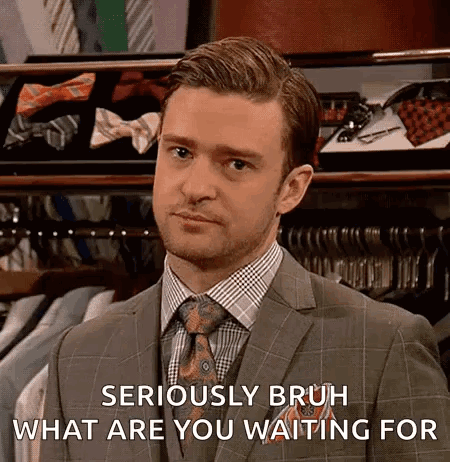 Justin Timberlake What Are You Waiting For GIF