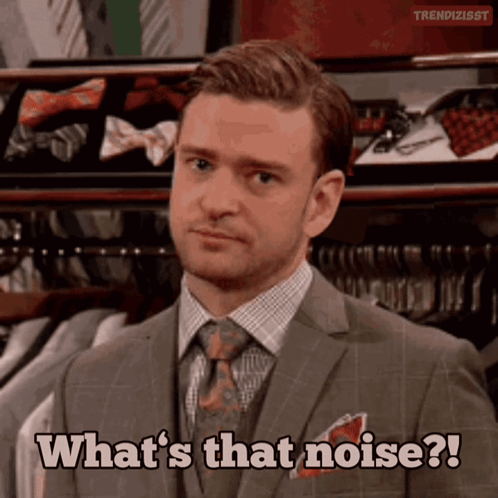 Justin Timberlake What's That Noise GIF