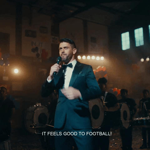 Justin Tucker Feels Good To Football GIF